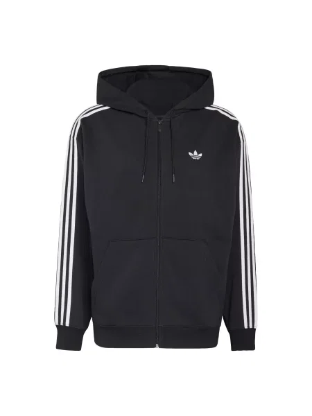 ADIDAS ORIGINALS Hanorac Adicolor negru alb