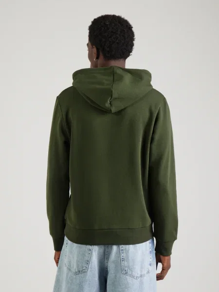 JACK & JONES Mikina JJSUN medová / nefritová / jedľová