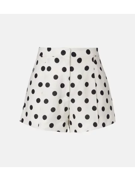 Pantaloni scurți Posse de in cu buline