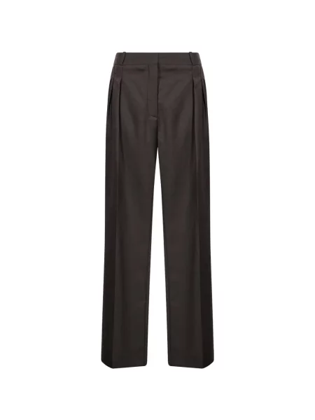 Pantaloni Loulou De Saison maro