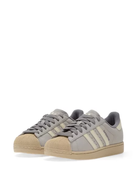 Τρέξιμο παντελόνι Adidas με κέντημα γκρι