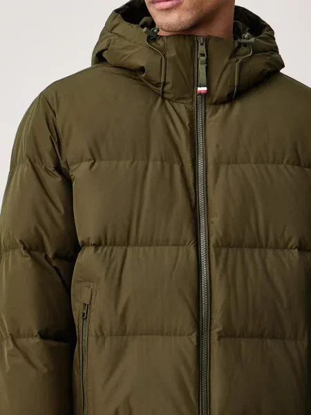 Tommy Hilfiger пухено яке мъжко зелено