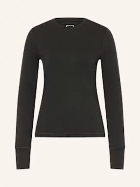 Super.Natural Koszulka Z Długim Rękawem Lux Base Ls W schwarz czarny