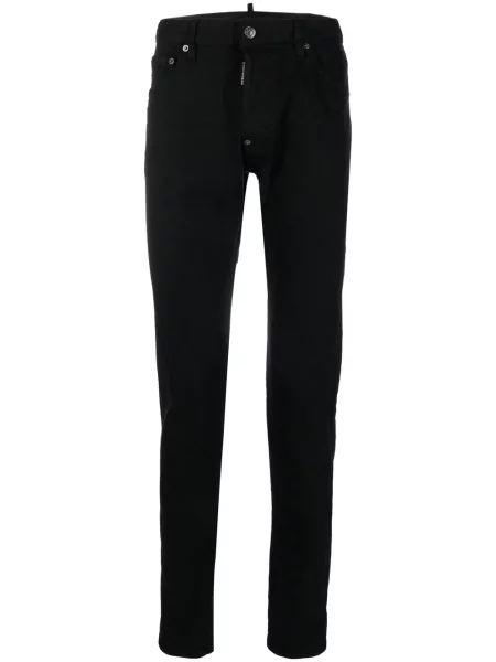 Skinny jeansy skinny Dsquared2 czarne