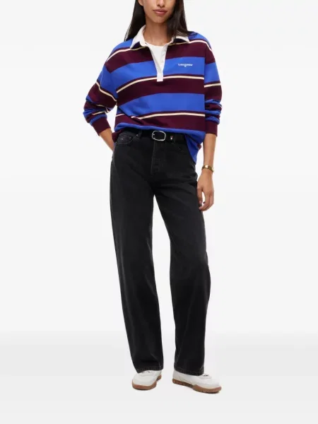 Blugi Tommy Hilfiger cu autograf negru