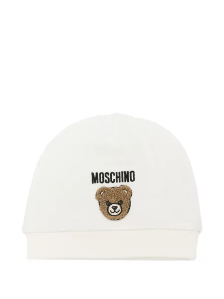 Czapka dziecięca Moschino biała