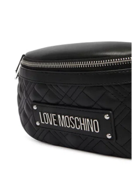 Torbica za okrog pasu﻿ LOVE MOSCHINO črna