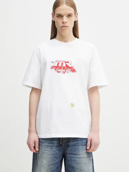 Футболка Martine Rose Classic з принтом білий