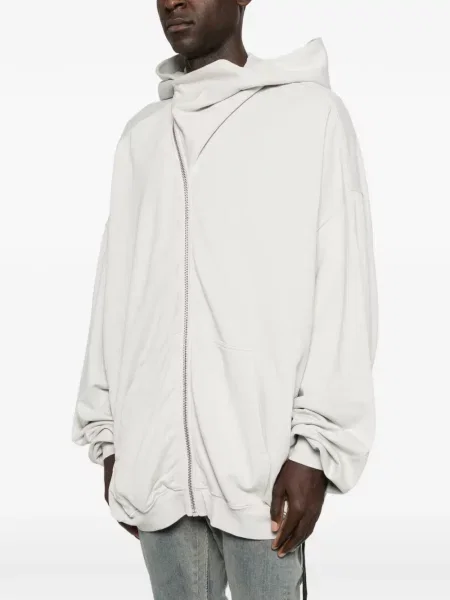 Hanorac cu glugă Rick Owens Drkshdw asimetric