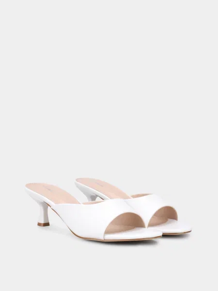 Мюли Braska белые