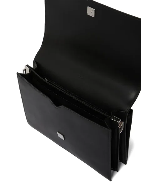 Geantă messenger Max Mara negru