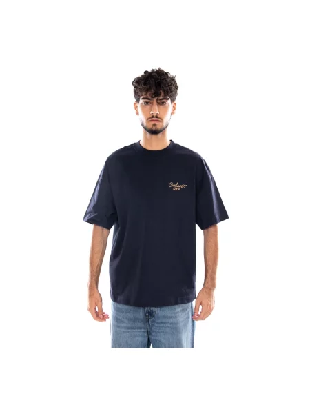 Koszulka Carhartt Wip niebieska