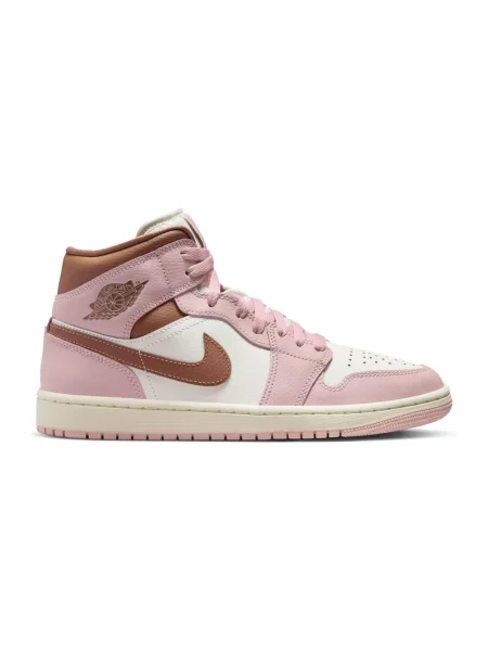 Sneakersy Jordan skórzane różowe