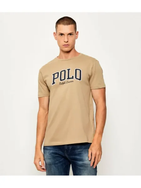 POLO RALPH LAUREN Tricou | Custom slim fit bej