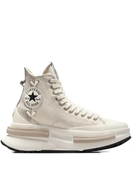 Sneakerși Converse Chuck 70 alergare cu cataramă cu bretele alb