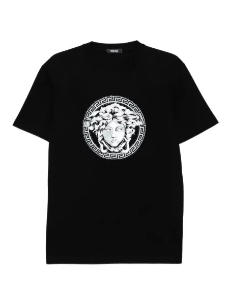 Tricou Versace de cristal negru