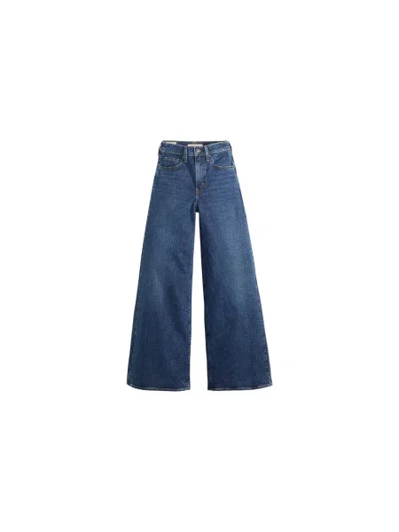 Široké džínsy Levi's modrá