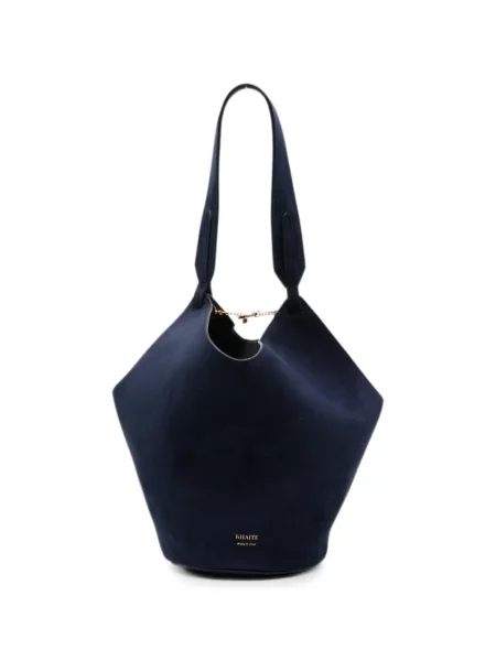 Geantă shopper Khaite albastru