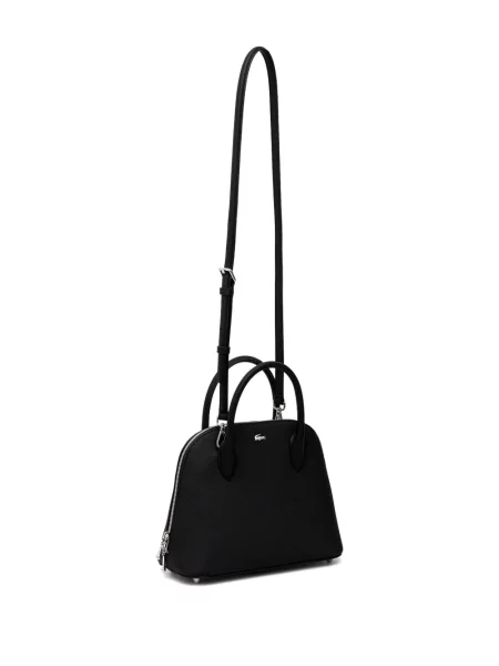 Geantă shopper Lacoste negru