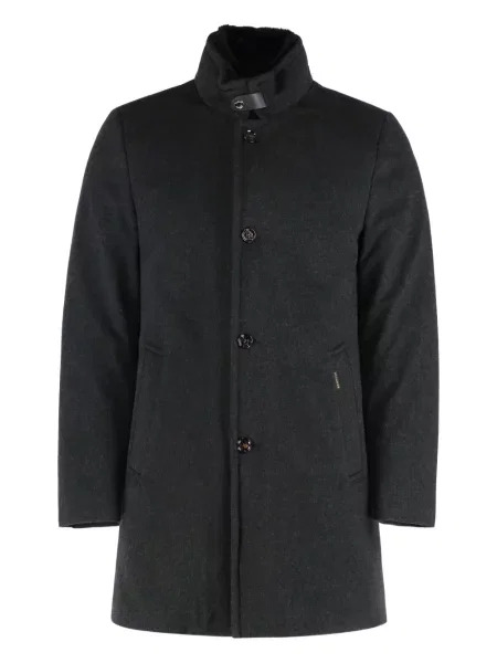 Palton de blană Moorer negru