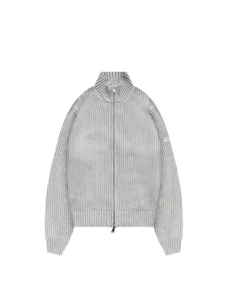 Cardigan Reternity tricotate gri
