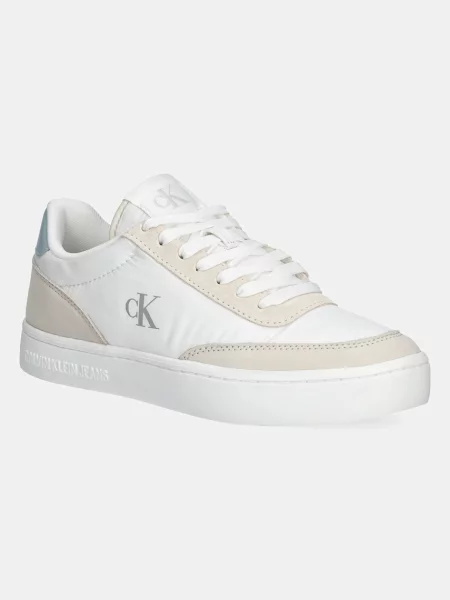 Маратонки Calvin Klein Jeans CLASSIC CUPSOLE MIX IN бяло