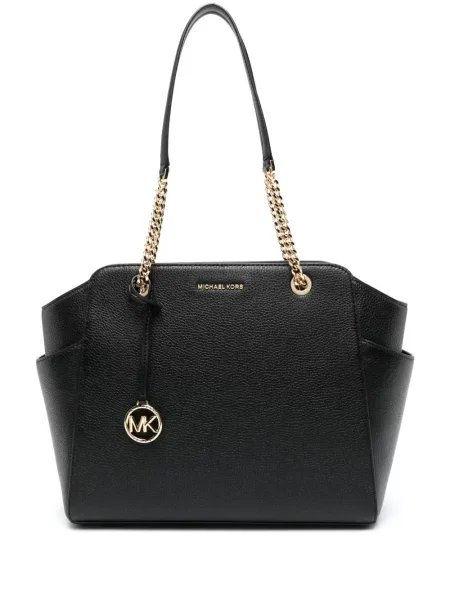 Dugo košulja Michael Michael Kors s volanima sa kopčom crna