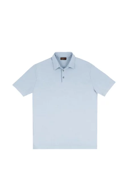 Tricou polo Slowear albastru