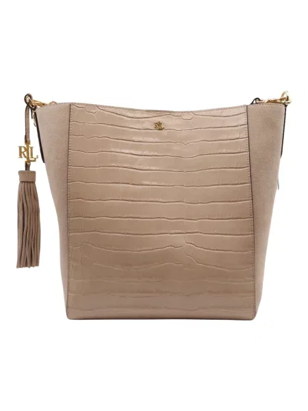 Torebka Ralph Lauren brązowa