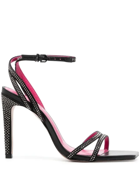 Sandale Schutz din piele de cristal negru