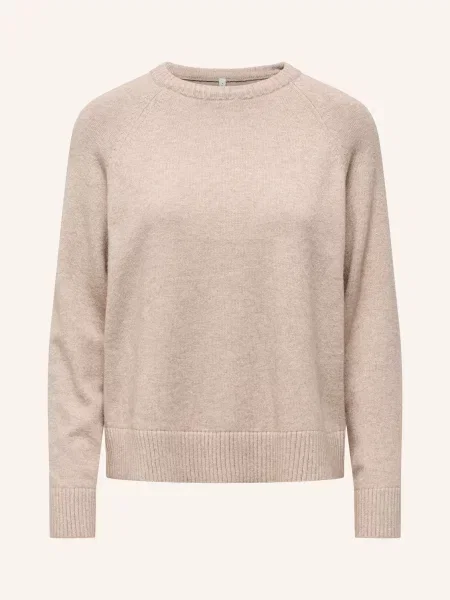 Only Sweter beige beżowy