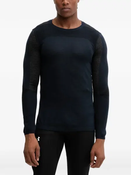 Lung lenjerie de corp termoactivă Smartwool albastru