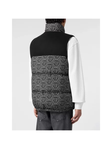 Krótka kamizelka Philipp Plein czarna