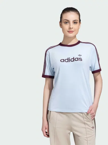 Футболка adidas Adicolor синій