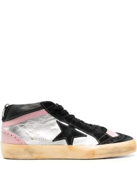 Sneakerși Golden Goose Mid Star negru