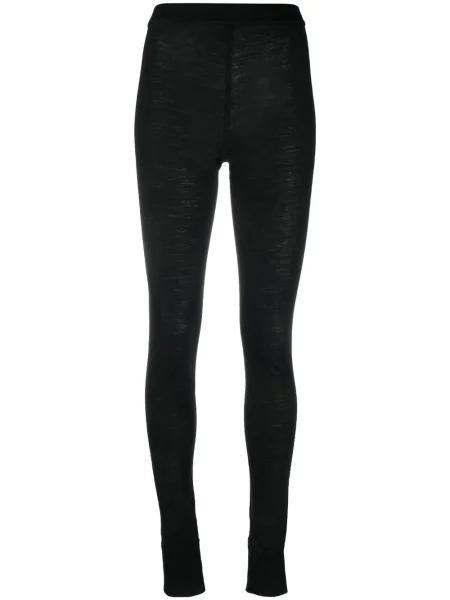 Leggings Jil Sander cu imagine negru