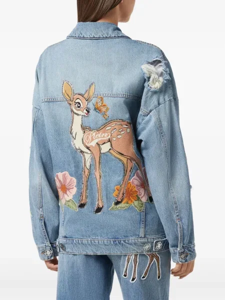 Traper jakna Philipp Plein plava