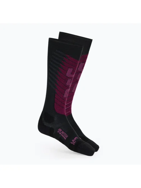 Șosete de schi pentru femei UYN Ski One Biotech black/purple negru