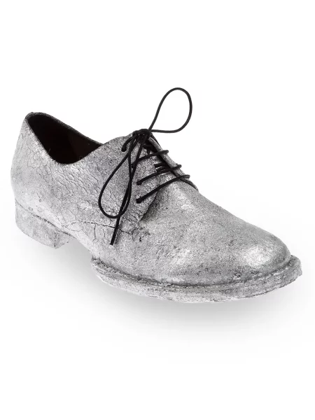 Pantofi derby Barny Nakhle chunky argintiu