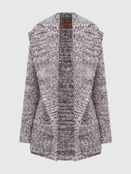 Кардиган з вовною Missoni сірий