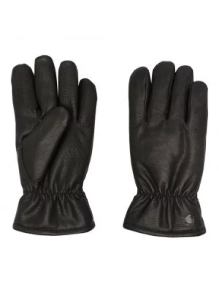 Mănuși Carhartt Wip din piele negru