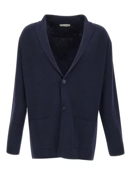 Вълнена жилетка Filippo De Laurentiis синьо