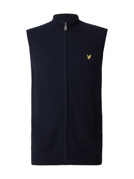Lyle & Scott Geacă tricotată marin albastru