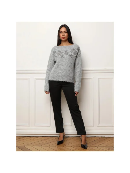 Pulover La Modeuse gri