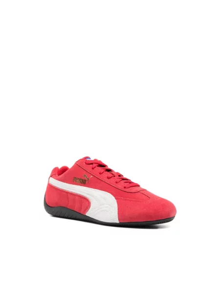 Sneakersy Puma zamszowe czerwone