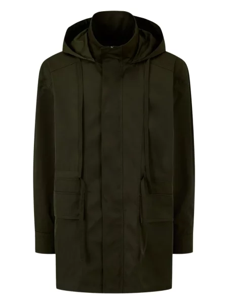 Palton Studio Tomboy cu glugă verde