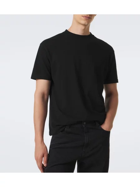 Tricou The Row din jerseu negru