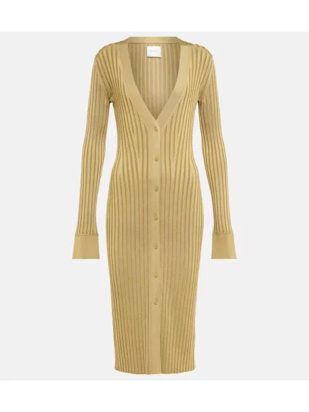 Oblekové šaty Galvan béžové