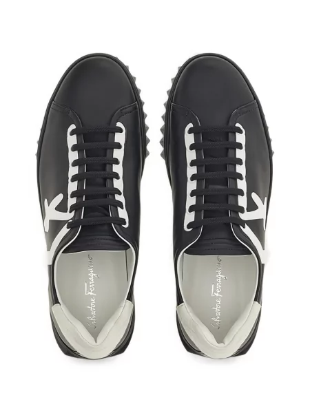 Sneakerși Ferragamo negru