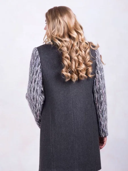 Пальто All Posa сірий